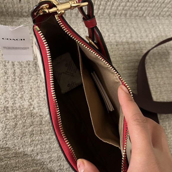 Coach Jes Baguette With Ladybug Floral Print  C7973 - Picture 4 of 9